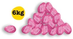 Tony's Chocolonely Witte Chocolade Paaseitjes - Framboos Knettersuiker - Bulk Doos Pasen - Chocolade Eitjes - 6 Kilo Paaseieren