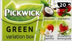 Pickwick Groene Thee Variatiebox - 12 X 20 Zakjes -Voedsel Serie Winkel 1200x678