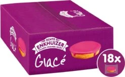 Echte Enkhuizer - Glace Roze Koeken - 18 X 55 Gram
