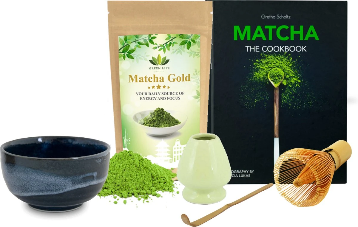 Matcha Thee Starters Kit - Alles Wat U Nodig Heeft Voor De Perfecte Japanse Matcha! Vandaag Besteld, Morgen In Huis! ✔ Gratis Matcha Boek Bij Uw Bestelling! 1 Matcha Thee Starters Kit - Alles Wat U Nodig Heeft Voor De Perfecte Japanse Matcha! Vandaag Besteld, Morgen In Huis! ✔ Gratis Matcha Boek Bij Uw Bestelling!