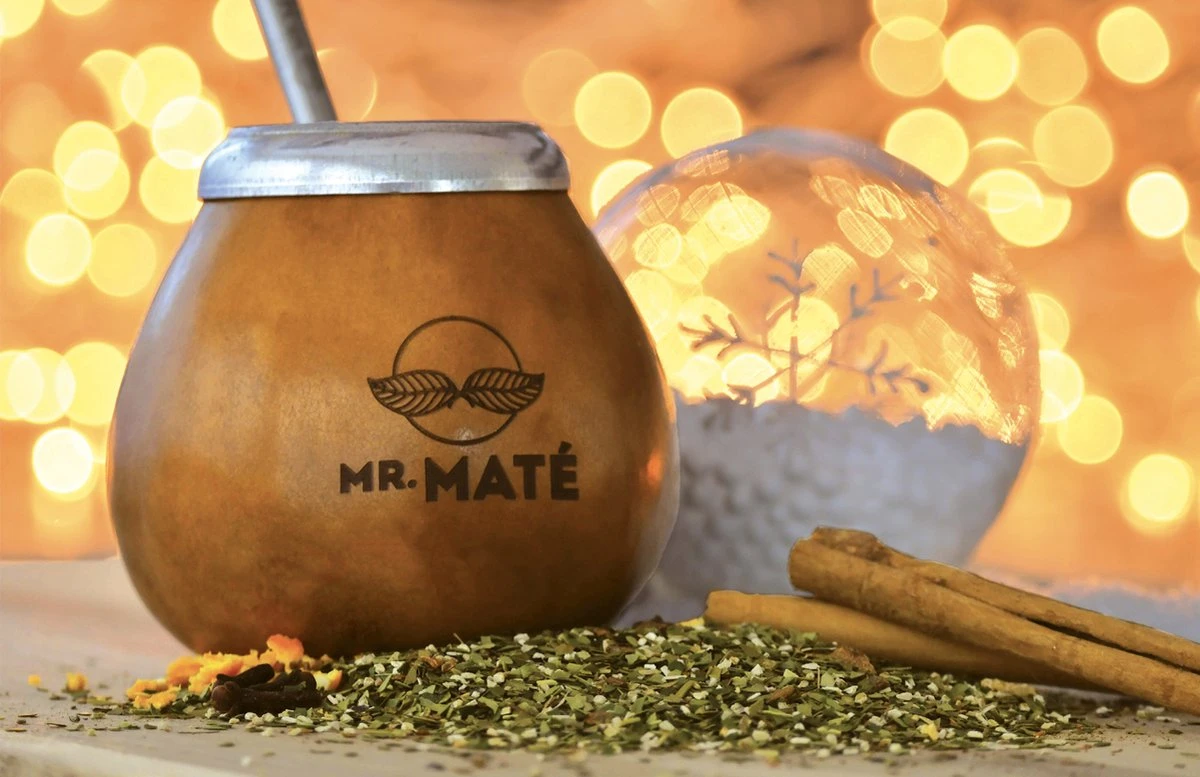 Yerba Mate Starterspakket Compleet - Traditionele Kalebas + Bombilla - Warm Winter - Kaneel - Yerba Maté 150g 5 Yerba Mate Starterspakket Compleet - Traditionele Kalebas + Bombilla - Warm Winter - Kaneel - Yerba Maté 150g - Afbeelding 5