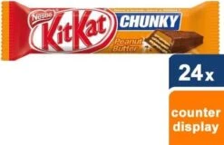 Kitkat Chunky Peanut Butter - 24 Repen -Voedsel Serie Winkel 1200x777 3