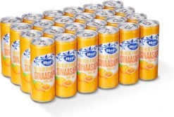 Hero Sinaasappelsap - Blikjes Sinaasappel Fruitsap - 100% Puur Fruit - Handige Tray - 24 X 250ml -Voedsel Serie Winkel 1200x810 2