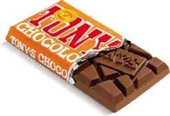 Tony's Chocolonely Chocolade Reep Melk Karamel Zeezout - 15 X 180 Gram 10 Tony's Chocolonely Chocolade Reep Melk Karamel Zeezout - 15 X 180 Gram -Voedsel Serie Winkel 1200x818 1