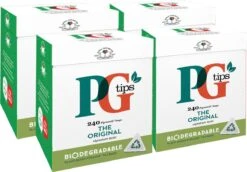 PG Tips | 100% Zwarte Thee | 4x 240 Zakjes | Extra Grote Verpakking -Voedsel Serie Winkel 1200x837