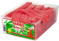 Haribo VEGGIE Zure Pasta Basta Aardbei- 150 Stuks Zure Matjes