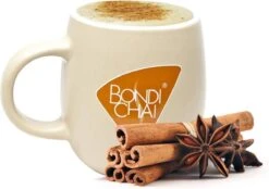 Bondi Chai Latte Club Cinnamon - 100 Servings - Glutenvrij - Vetvrij - Barista Koffiebar-kwaliteit -Voedsel Serie Winkel 1200x844 1