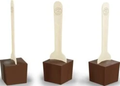 MoMe Spoon Milk - Warme Chocolademelk Lepels - 60 Stuks -Voedsel Serie Winkel 1200x858