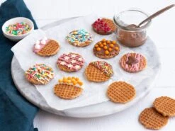 Daelmans Mini Stroopwafels - Doos 200 X 1 Stuks (per 1 Verpakt) - 8 Gram Per Koek -Voedsel Serie Winkel 1200x899 10