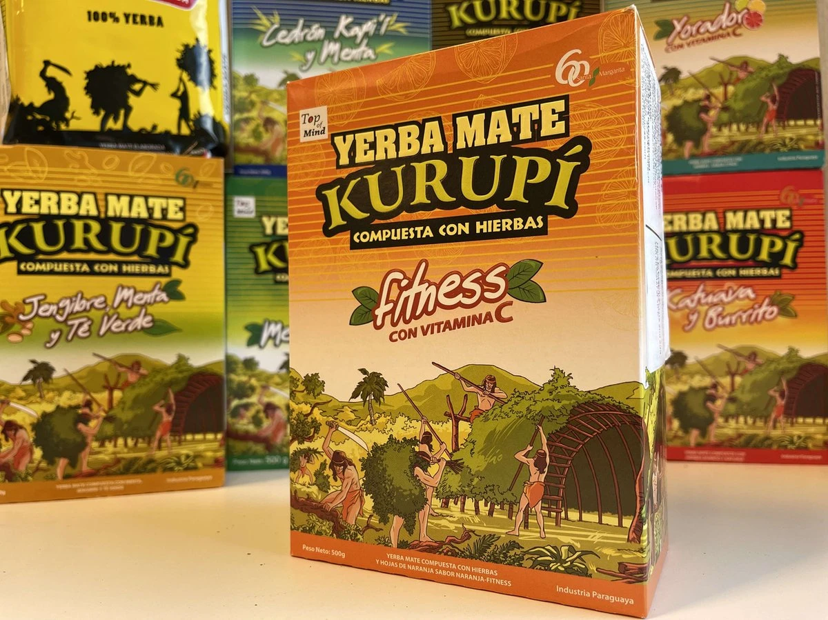 Yerba Mate Kurupí Fitness Variant Met Extra Vitamine C 500g 3 Yerba Mate Kurupí Fitness Variant Met Extra Vitamine C 500g - Afbeelding 3
