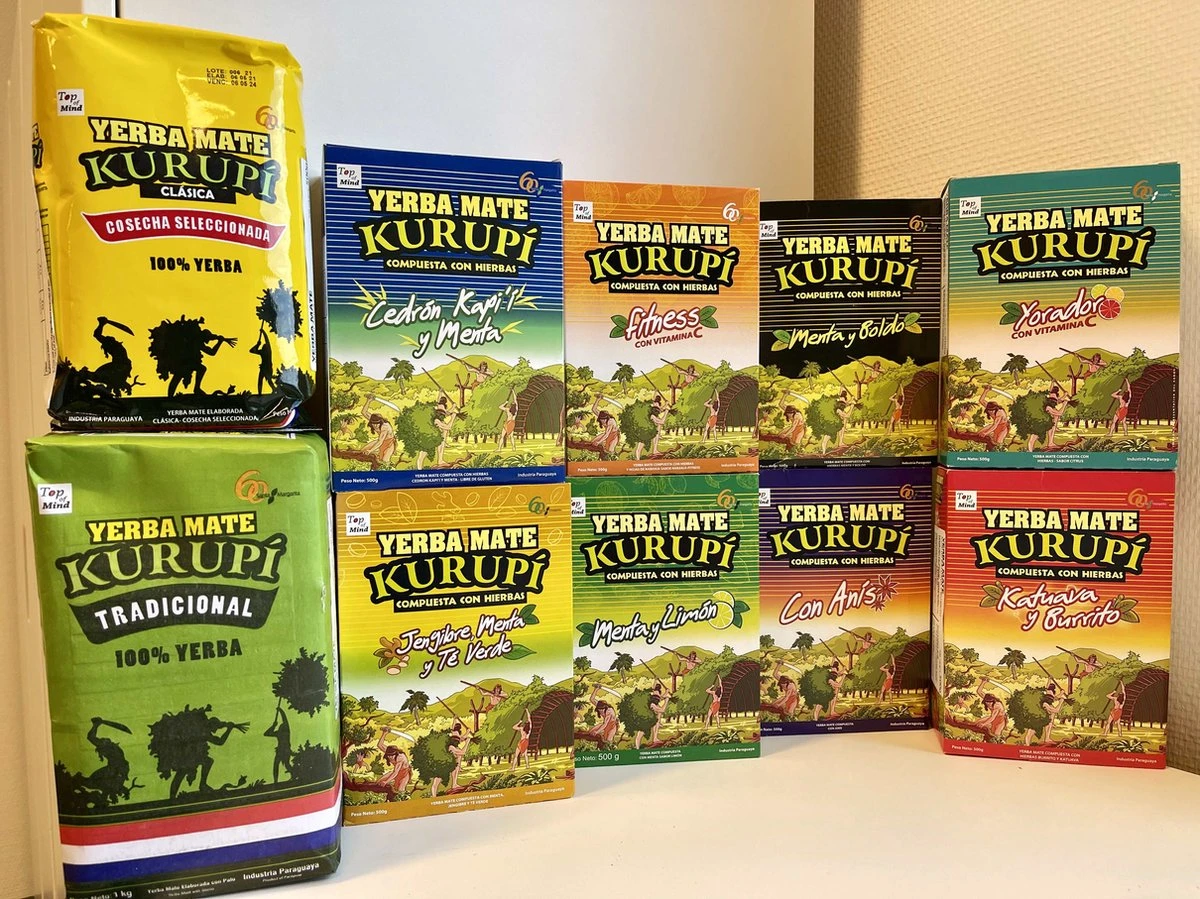 Yerba Mate Kurupí Fitness Variant Met Extra Vitamine C 500g 4 Yerba Mate Kurupí Fitness Variant Met Extra Vitamine C 500g - Afbeelding 4