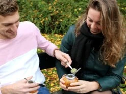 Yerba Mate Starterspakket Duo - 2x Traditionele Kalebas - 2x Bombilla - 1x Original & 1x Munt-Citroen Yerba Maté -Voedsel Serie Winkel 1200x900 10