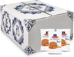 Daelmans Mini Stroopwafels - Doos 200 X 1 Stuks (per 1 Verpakt) - 8 Gram Per Koek