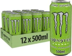 Monster Energy Ultra 12x 500ml Paradise -Voedsel Serie Winkel 1200x931