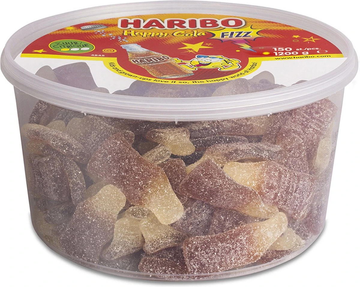 Haribo Kiss-Cola - 150 Stuks 1 Haribo Kiss-Cola - 150 Stuks