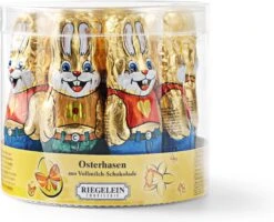 Riegelein FairTrade Chocolade Paashaasje Kids - Melk Chocolade - 275 Gram