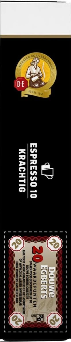Douwe Egberts Espresso Krachtig Koffiecups - Intensiteit 10/12 - 10 X 20 Capsules 16 Douwe Egberts Espresso Krachtig Koffiecups - Intensiteit 10/12 - 10 X 20 Capsules -Voedsel Serie Winkel 249x1200 3