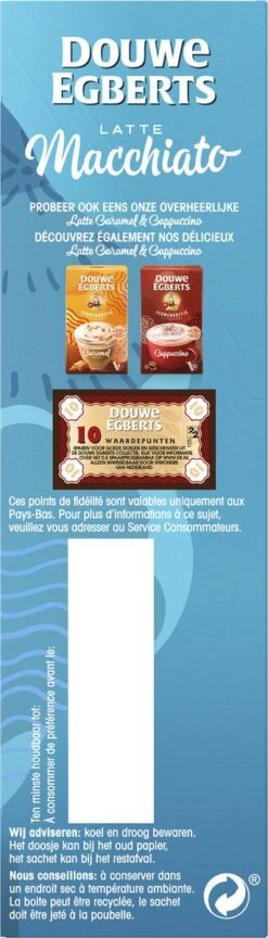 Douwe Egberts Verwenkoffie Latte Macchiato Oploskoffie - 5 X 8 Zakjes 15 Douwe Egberts Verwenkoffie Latte Macchiato Oploskoffie - 5 X 8 Zakjes -Voedsel Serie Winkel 343x1200 4