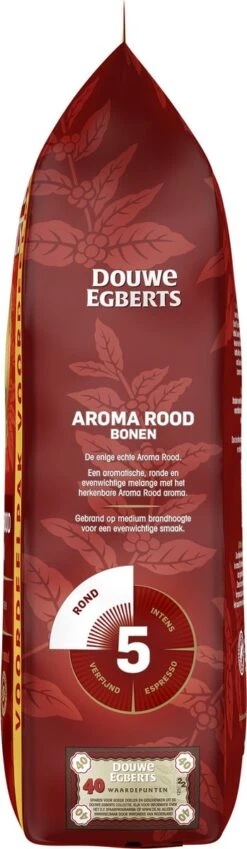 Douwe Egberts Aroma Rood Koffiebonen - 4 X 1000 Gram - Extra Grote Verpakking -Voedsel Serie Winkel 349x1200 1