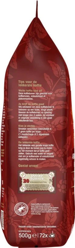 Douwe Egberts Aroma Rood Koffiebonen - 6 X 500 Gram -Voedsel Serie Winkel 364x1200 6