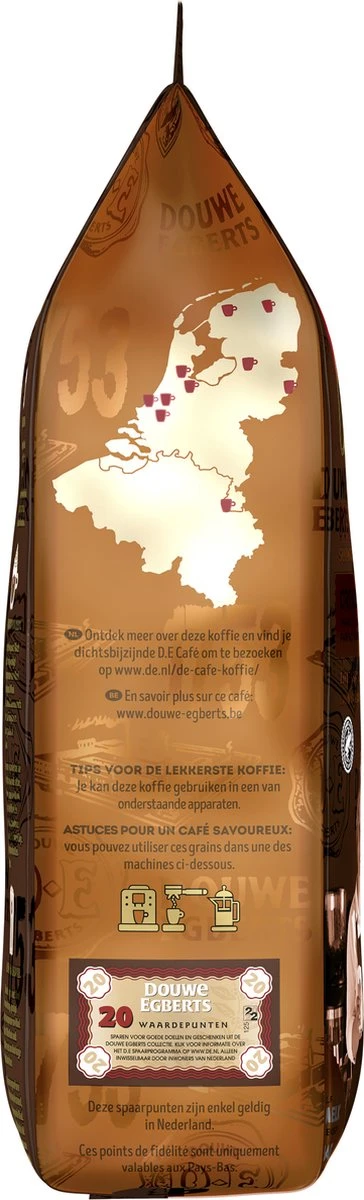 Douwe Egberts D.E Café Creatie Koffiebonen - 7/9 Intensiteit - 4 X 500 Gram 4 Douwe Egberts D.E Café Creatie Koffiebonen - 7/9 Intensiteit - 4 X 500 Gram - Afbeelding 4
