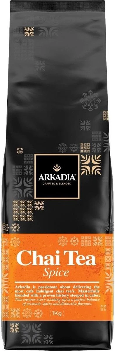 Arkadia Chai Latte Tea Spice Orginal 1kg Powder Cafe Beverage 1 Arkadia Chai Latte Tea Spice Orginal 1kg Powder Cafe Beverage