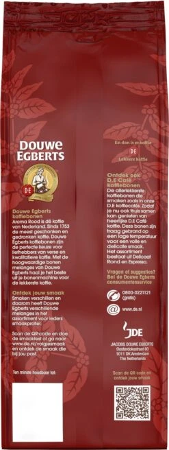 Douwe Egberts Aroma Rood Koffiebonen - 6 X 500 Gram -Voedsel Serie Winkel 452x1200