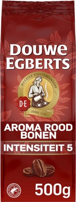 Douwe Egberts Aroma Rood Koffiebonen - 6 X 500 Gram -Voedsel Serie Winkel 453x1200 6