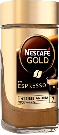 Nescafé Gold Espresso Oploskoffie - 6 Potten à 100 Gram -Voedsel Serie Winkel 527x1200 1