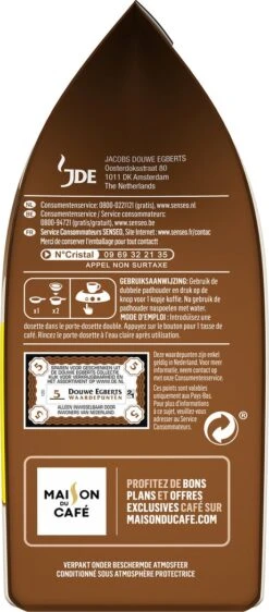 Senseo Cappuccino Koffiepads - 2/9 Intensiteit - 4 X 16 Pads - Voordeelverpakking -Voedsel Serie Winkel 527x1200