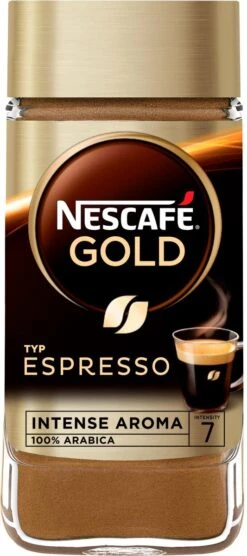 Nescafé Gold Espresso Oploskoffie - 6 Potten à 100 Gram -Voedsel Serie Winkel 533x1200