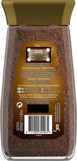 Douwe Egberts Gold Oploskoffie - 6 X Pot Van 200 Gram 8 Douwe Egberts Gold Oploskoffie - 6 X Pot Van 200 Gram -Voedsel Serie Winkel 574x1200