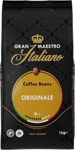 Gran Maestro Italiano - Orginale - Koffiebonen - Bonen Voor Espresso En Lungo - Arabica – 4 X 1kg -Voedsel Serie Winkel 602x1200 2