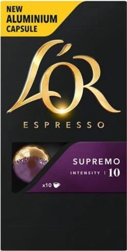 L'OR Espresso Supremo Koffiecups - Intensiteit 10/12 - 10 X 10 Capsules -Voedsel Serie Winkel 606x1200 1