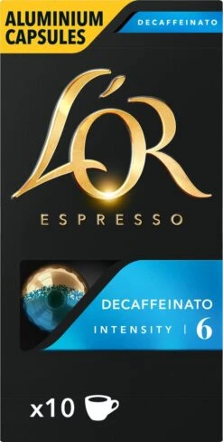L'OR Espresso Decaffeinato Koffiecups - Intensiteit 6/12 - 10 X 10 Capsules 19 L'OR Espresso Decaffeinato Koffiecups - Intensiteit 6/12 - 10 X 10 Capsules -Voedsel Serie Winkel 607x1200 3