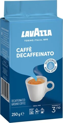 Lavazza Caffe Decaffeinato Filterkoffie - 250 Gram X8 -Voedsel Serie Winkel 620x1200 1