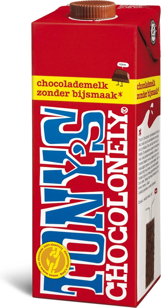 Tony's Chocolonely Chocolademelk - Chocolade Melk - Hot Chocolate - 8 X 1 Liter 2 Tony's Chocolonely Chocolademelk - Chocolade Melk - Hot Chocolate - 8 X 1 Liter - Afbeelding 2