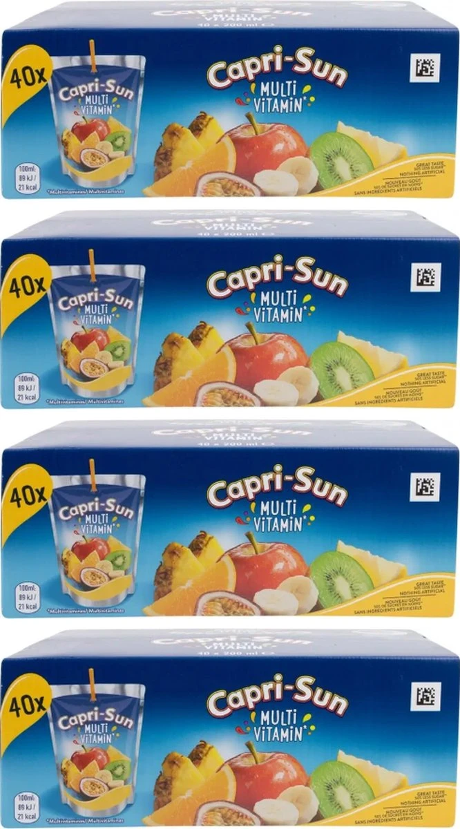 Capri Sun Multi Vitamin 4x 10x200 Ml 1 Capri Sun Multi Vitamin 4x 10x200 Ml