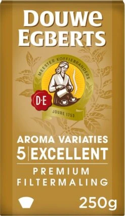 Douwe Egberts Excellent - Filterkoffie - 12 X 250 Gram -Voedsel Serie Winkel 699x1200 1