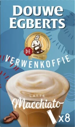 Douwe Egberts Verwenkoffie Latte Macchiato Oploskoffie - 5 X 8 Zakjes 17 Douwe Egberts Verwenkoffie Latte Macchiato Oploskoffie - 5 X 8 Zakjes -Voedsel Serie Winkel 713x1200 5