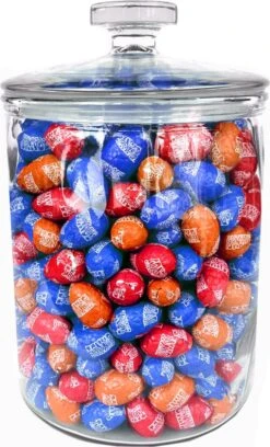 Tony Chocolonely Paaseitjes In Mooie Grote Glazen Pot 5 KG Puur / Karamel Zeezout / Melk