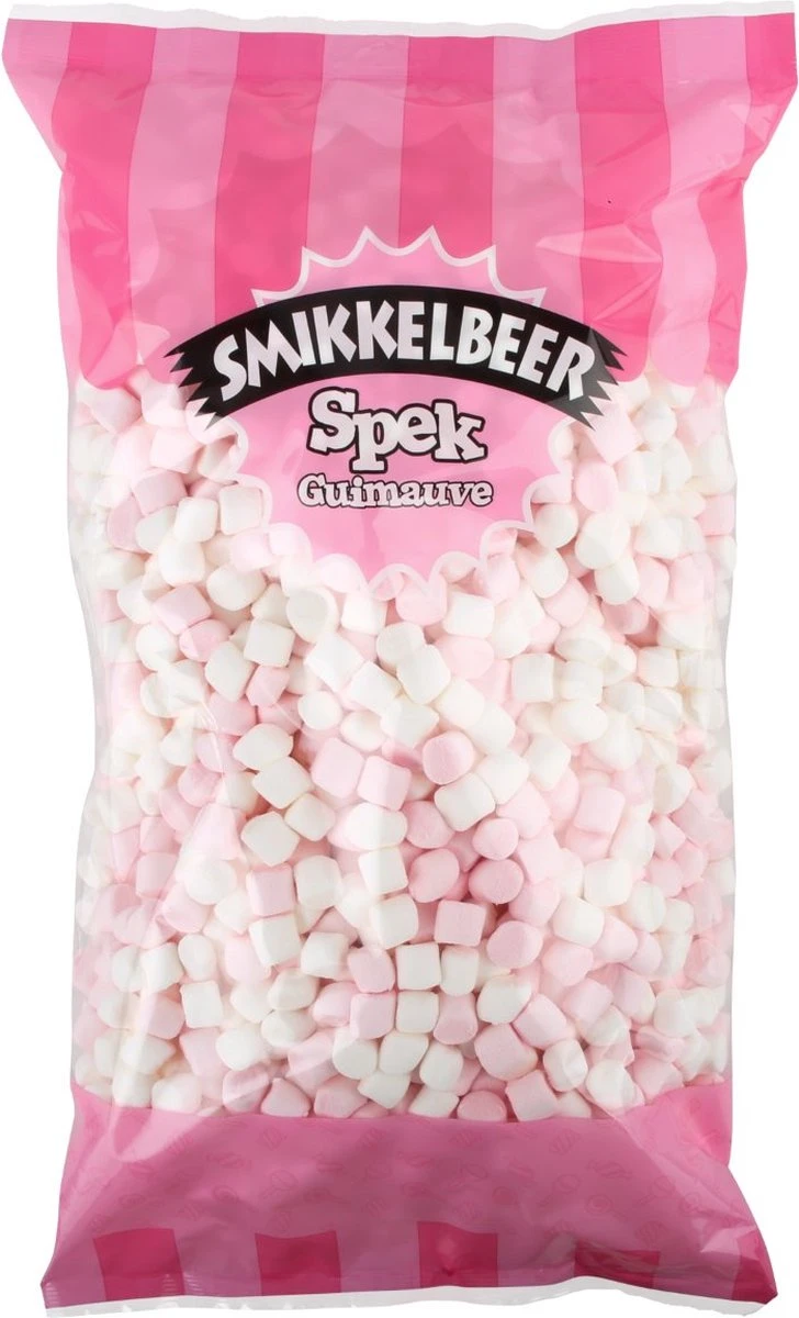 Smikkelbeer Mini Marshmallows Mallows - 1KG - Grootverpakking 2 Smikkelbeer Mini Marshmallows Mallows - 1KG - Grootverpakking - Afbeelding 2
