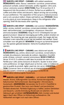 Fitcy | Koffiesiroop | Karamel | Barista Syrup | Zero | Vegan | Vetvrij | Suikervrij | Keto-vriendelijk | Koffie | Siroop | 1L -Voedsel Serie Winkel 736x1200