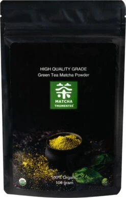 TMomentes® High Quality Culinary MATCHA Thee - Matcha Poeder - Matcha Thee - 100% Organisch Gecertificeerd - 100 Gram -Voedsel Serie Winkel 767x1200