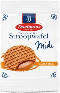 Daelmans Midi Stroopwafels - Doos 150 X 1 Stuks (per 1 Verpakt) - 15 Gram Per Koek 7 Daelmans Midi Stroopwafels - Doos 150 X 1 Stuks (per 1 Verpakt) - 15 Gram Per Koek -Voedsel Serie Winkel 768x1200
