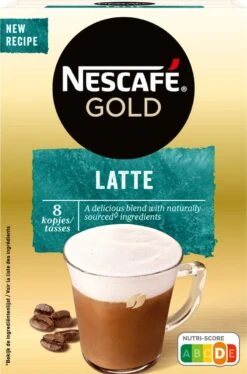 Nescafé Gold Latte Macchiato Oploskoffie - 6 Doosjes à 8 Zakjes -Voedsel Serie Winkel 793x1200 1
