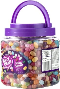 The Jelly Bean Factory Snoeppot à 1,4 Kg Snoep - 36 Huge Flavours Jelly Beans -Voedsel Serie Winkel 810x1200