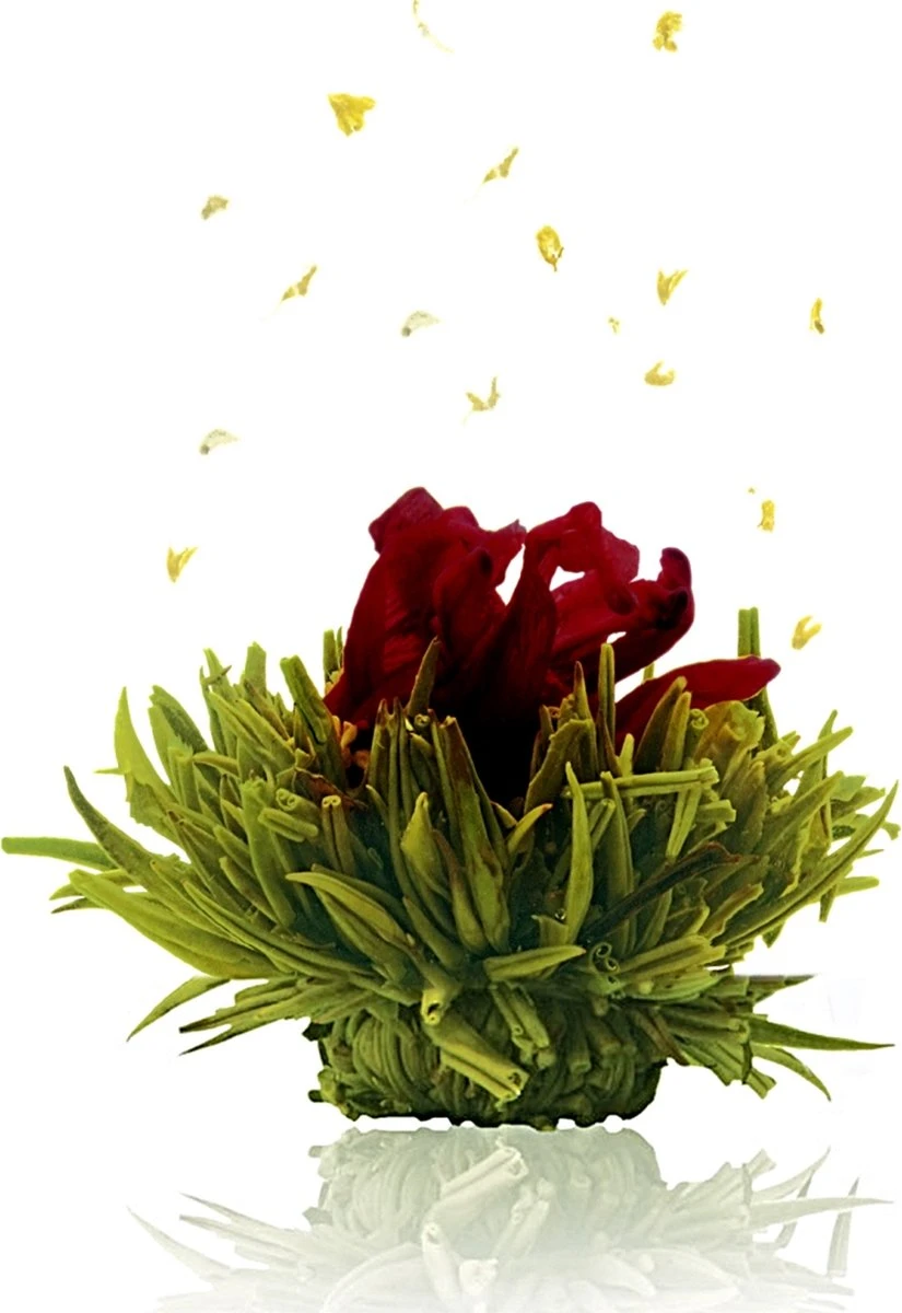 Creano Theebloemen Pakket Groene Thee - Fruitsmaken - 6 Stuks - 2 Creano Theebloemen Pakket Groene Thee - Fruitsmaken - 6 Stuks - - Afbeelding 2