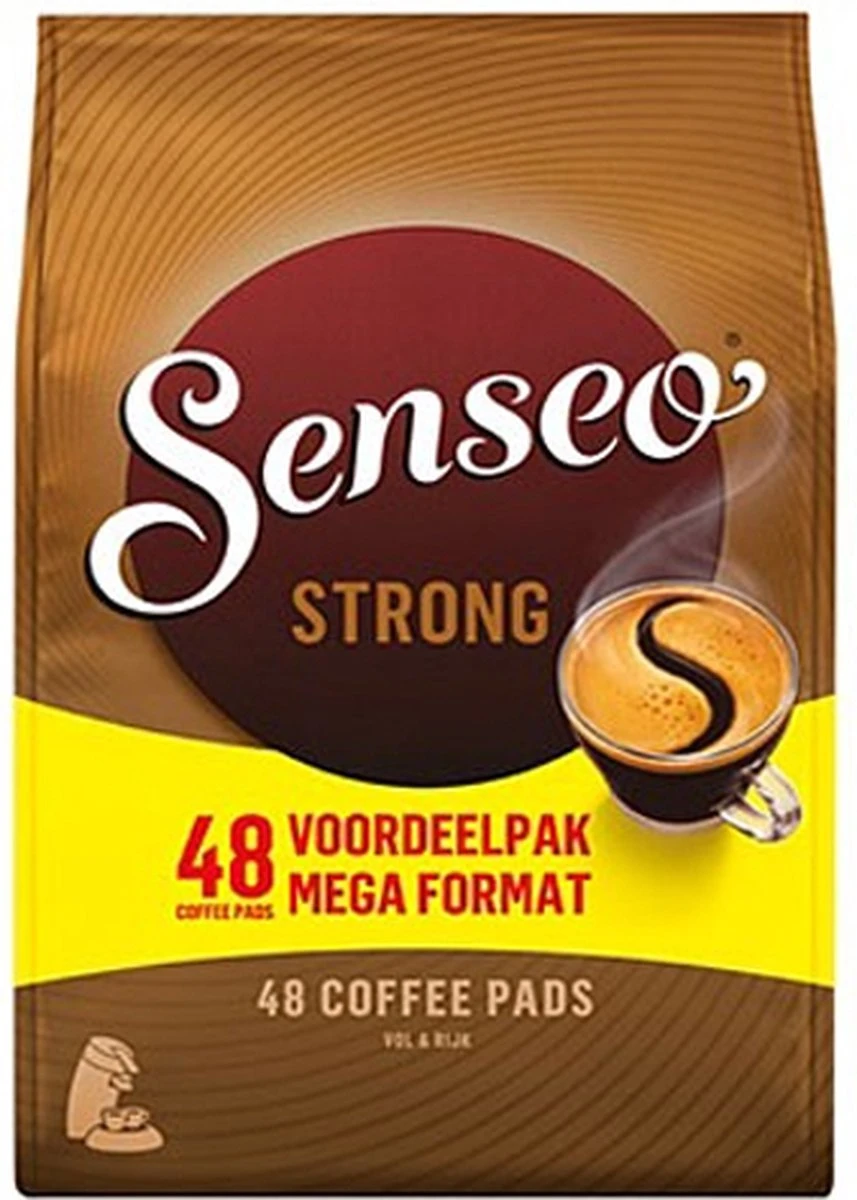 Senseo Strong Koffiepads - 10 X 48 Stuks 2 Senseo Strong Koffiepads - 10 X 48 Stuks - Afbeelding 2
