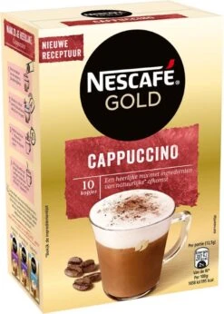 Nescafé Gold Cappuccino Oploskoffie - Ongezoet - 6 Doosjes à 10 Zakjes 9 Nescafé Gold Cappuccino Oploskoffie - Ongezoet - 6 Doosjes à 10 Zakjes -Voedsel Serie Winkel 857x1200 3